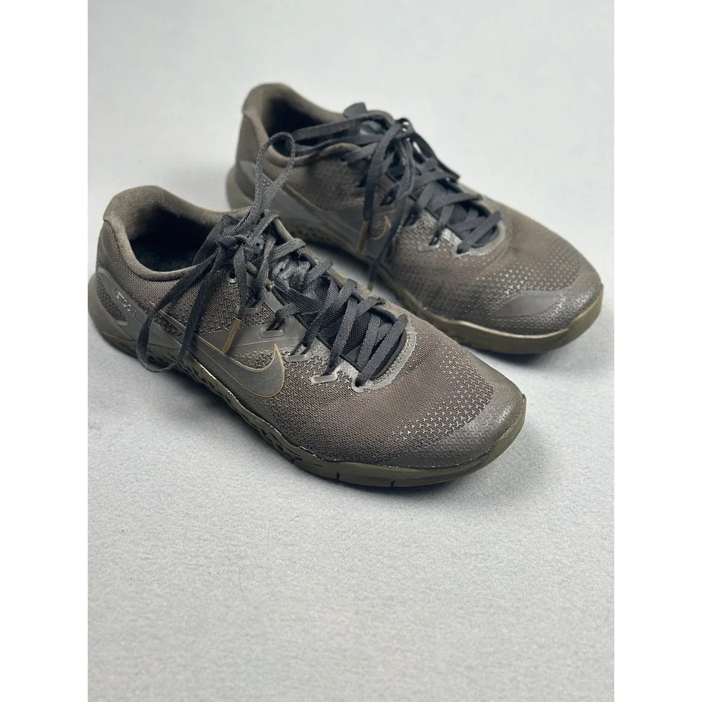 Nike Metcon 4 Mens Training Shoes Olive Green AJ3276-200 Size 10.5